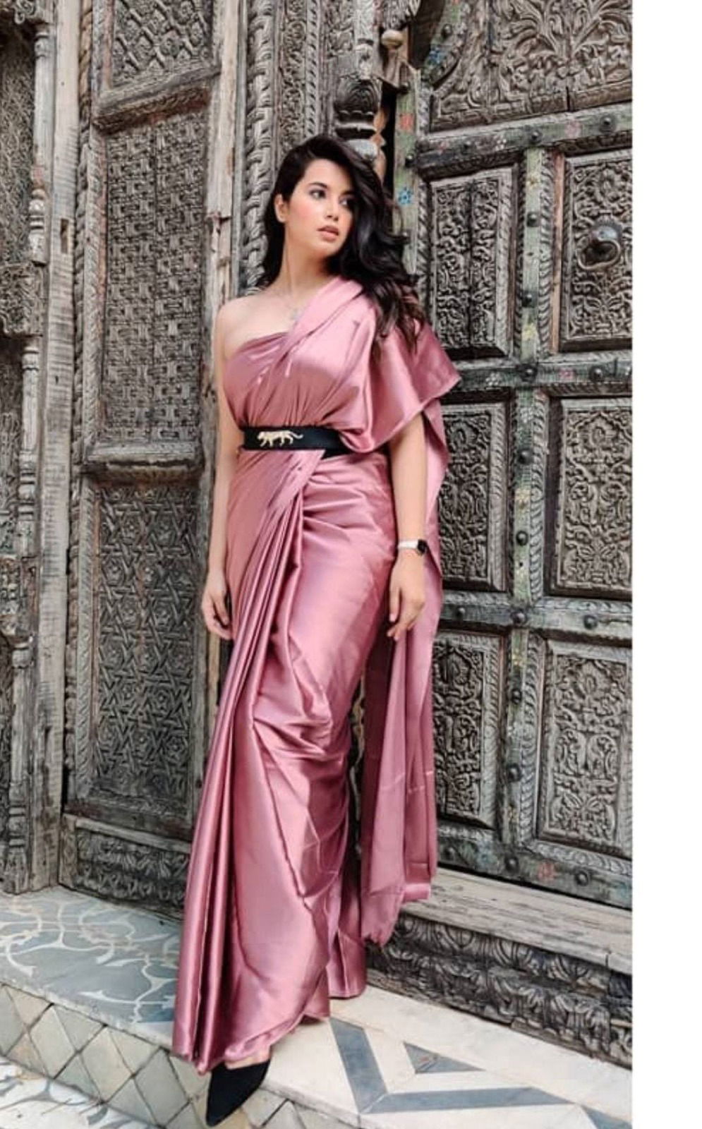 Siya 1 Colors Party Wear Sarees Catalog